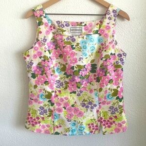 Fitted Floral Top by Karinstevens